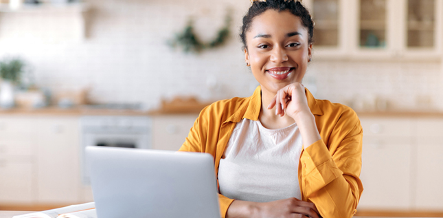 pretty girl happy portrait compliance and quality expert